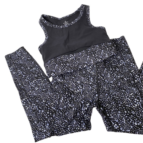 Sweaty Betty 2-pc Set Power Super High Rise 7/8 Pocket Leggings Crop Top… - Picture 7 of 15